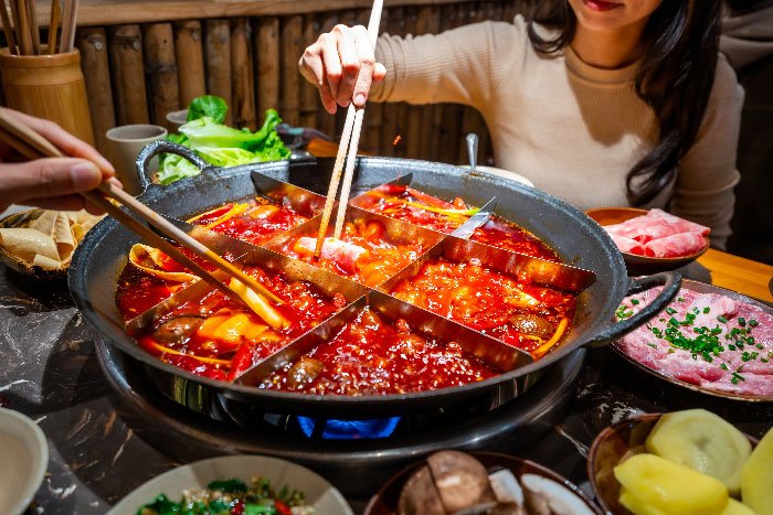 Comida en Chongqing